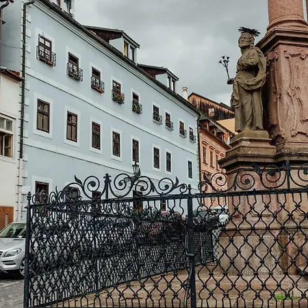아파트 Cozy Blue House In Heart Of Old Town Banská Štiavnica